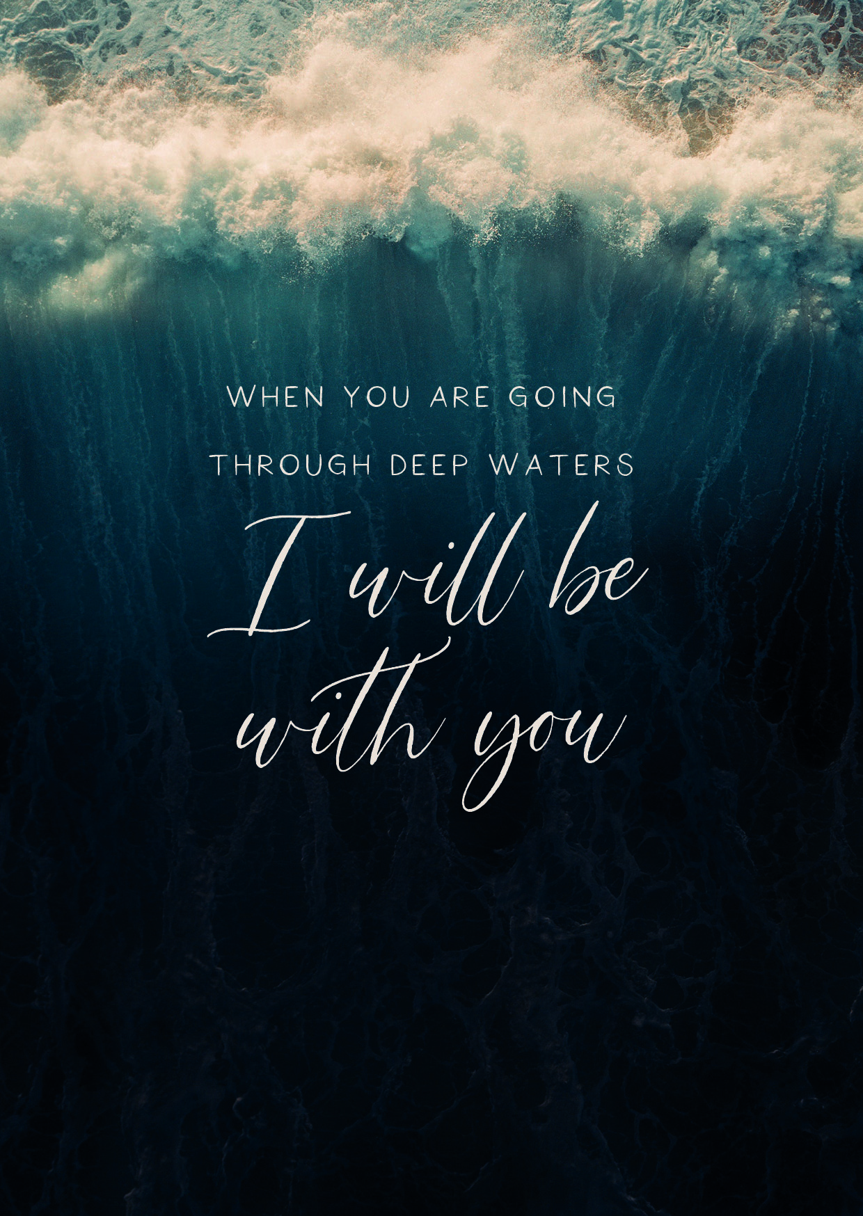 Poster A4 When you are going