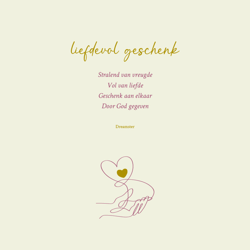 Liefdevol geschenk