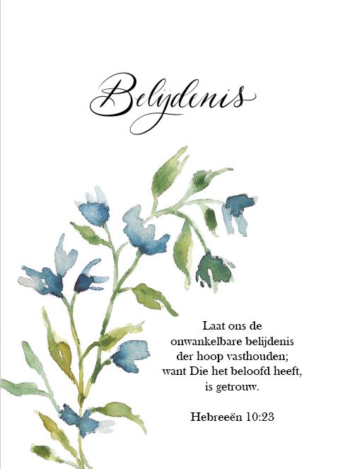 Maak Mij Rein Voor U HEERE, maak mij Uw wegen bekend - Bemoediging - Baaij Light Cards Websh