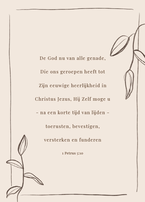 Hou Vol Of Houd Vol Houd vol - Bemoediging - Baaij Light Cards Webshop