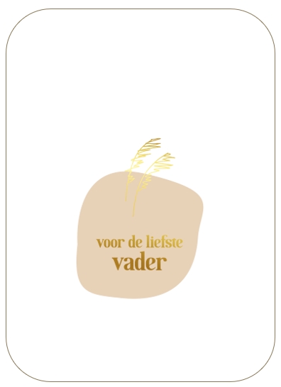 Voor de liefste vader