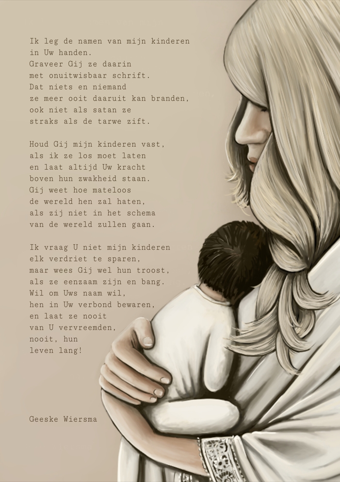Poster A5 Gebed voor mijn kinderen
